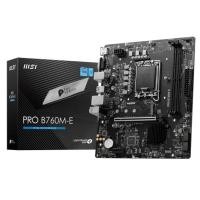 ราคา MAINBOARD (เมนบอร์ด) MSI PRO B760M-E (DDR5) (SOCKET LGA 1700) (MICRO-ATX) (20586348034)
