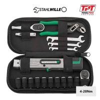 ราคา Stahlwille ชุดประแจปอนด์ Bicycle Tool Set with Torque Wrench 1/4", 4-20Nm, Rad-Set 730/2 (96500002) (26863909859)