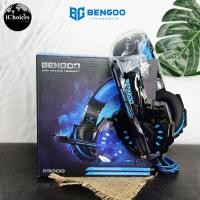 ราคา ชุดหูฟังสำหรับเล่นเกม พร้อมไมโครโฟน BENGOO® G9000 Pro Gaming Headset Blue หูฟังเกมมิ่ง (12426222275)