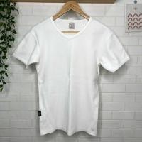 ราคา Avirex เสื้อยืดคอวี สีขาว size M (27643074972)