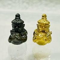 ราคา จี้พระราหู พระราหู พระราหูอมจันทร์ จี้ ทำจากทองเหลือง ขนาด 1x1.5 เซนติเมตร มี สีดำและสีทอง (55057025780)
