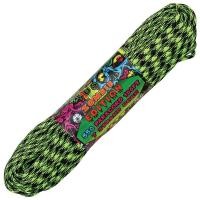 ราคา Atwood Paracord (สายปาราชูต์) 550 Type, 7 Strands, 100 ฟุต Zombie Edition (Outbreak Zombie - Neon Green/BlackColor) (21880120357)