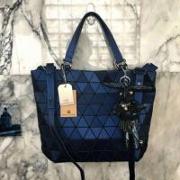 ราคา David Jones Metallic Deep Blue Bag (Outlet) กระเป๋าแบรนด์เนม (284755294)