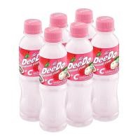 ราคา [สินค้าส่งด่วน] ดีโด้ น้ำลิ้นจี่ 20% กลิ่นลิ้นจี่จักรพรรดิ์ ผสมวิตามิน 200 มล. แพ็ค 6 (51862287139)