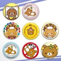 ราคา อะนิเมะญี่ปุ่น Rilakkumas(1) การ์ตูนน่ารักนุ่มปุ่ม Pin Bright พิมพ์ไอคอนของขวัญสําหรับเพื่อน Badge เข็มกลัดปก Pin โลหะ (51461647621)