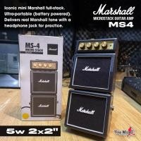 ราคา ตู้แอมป์กีตาร์ Marshall MicroStackGuitarAmp MS4 5W2x2" (12601084816)