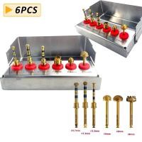 ราคา 6 ชิ้น/เซ็ตทันตกรรม Implant เจาะชุดเพชรเคลือบ Lateral Reamer Bur กระดูกเจาะเครื่องมือทันตกรรม (44811544700)