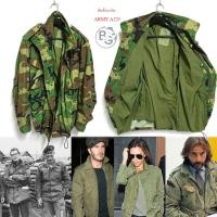 ราคา ARMY A225 Field Jacket M65 เสื้อทหารกองทัพ M65 USA. (44108574365)