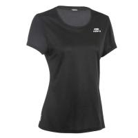 ราคา Kalenji เสื้อยืดใส่วิ่งสำหรับผู้หญิงรุ่น RUN DRY (สีดำ/สีม่วง) (364706317)