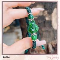 ราคา กลิ่นฉุน ข0004 - สร้อยข้อมือถักรูปสุนัขจิ้งจอกหินอ่อนสําหรับผู้หญิง (42508832056)