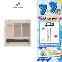 ราคา ถูก/แท้/มีไลฟ์ ฝุ่นคิ้ว 4U2 Basic Brow Powder พาเลทคิ้ว คิ้วฝุ่น คิ้วสวย ฟุ้ง เนื้อนุ่ม ละมุน มีมิติ (29281003125)