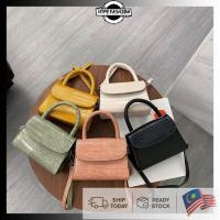 ราคา Hype Fashion 2023 Fashion Crocodile Pattern Casual Bags Casual Handbag Womens Bag (20989097652)