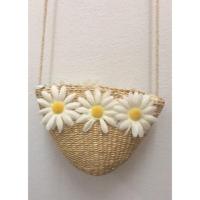 ราคา (used) กระเป๋าใบเล็ก สาน ลายดอกเดซี่ (139753610)