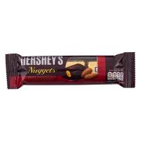 ราคา เฮอร์ชี่ส์นักเก็ตดาร์กช็อกโกแลตผสมอัลมอนด์ 28ก Hersheys Nuggets Dark Chocolate with Almonds 28g [6942836704322 ] (47112627793)