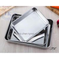ราคา TK ถาดเหลี่ยมสแตนเลส ถาดเหลี่ยมสแตนเลสอย่างดีหนา ถาดเหลี่ยม (4812919773)