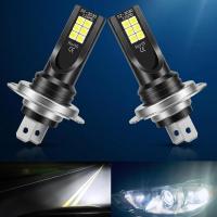 ราคา 2 ชิ้นรถ LED ไฟหน้า H7 H4 Super Bright Auto โคมไฟ H1 H3 H9 H11 H8 หลอดไฟรถจักรยานยนต์ 9005 9006 HB3 HB4 วันวิ่ง 6000 พันสีขาว 12000 พัน 80 วัตต์ 12 โวลต์ 12000LM (51961635587)