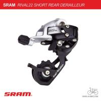 ราคา ตีนผีจักรยานเสือหมอบ 11 สปีด SRAM RIVAL22 SHORT REAR DERAILLEUR (6156919517)
