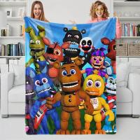 ราคา Five Nights At FreddyS Flannel ผ้าห่มนุ่มอุ่นผิวที่เป็นมิตร Nap โยนสําหรับ Office Home โซฟาเตียง Travel Camping พัดลมของขวัญ (50306660678)