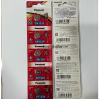 ราคา ถ่านPanasonic CR1220 Lithium 3V แผง5ก้อน ของแท้ (26677142485)