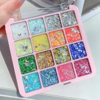 ราคา eyeshadow palette eyeshadow MGL Magic Color 25 Color Eyeshadow Palette Glitter Pearlescent Multicolor Makeup Palette (54612893094)