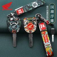 ราคา เคสกุญแจฮอนด้าเหมาะสําหรับ Honda CBR650F/CBR650R/CB650F/CBR500R/CB500X/CB500F/CB300F/CB150 พวงกุญแจฝาครอบกุญแจ (52909682454)