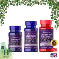 ราคา พร้อมส่ง Puritan's Pride Grapeseed Extract 100 mg 300 mg Grape seed สารสกัดจากเมล็ดองุ่น เส้นเลือด (29363954286)