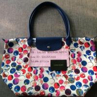 ราคา Longchamp Size M หูยาว Fantaisei Multicouler Used (1172777172)