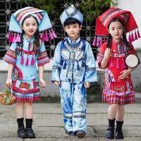 ราคา ใหม่กวางสีมีนาคมสามที่แข็งแกร่งชาติพันธุ์ชายหญิงชนกลุ่มน้อยเครื่องแต่งกายชาติพันธุ์ครอบครัวแม้วเครื่องแต่งกายชาติพันธุ์เด็ก3.8 (53311449464)
