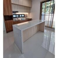 ราคา 99HomeStore ไอส์แลนด์ครัว/โต๊ะเตรียมอาหาร ก70*ย200*ส90 *ฝา/ทอปหินสังเคราะห์* (27409125761)