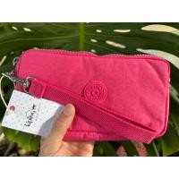 ราคา กระเป๋าคล้องมือ Kipling แท้ % รุ่น Bernard สีชมพู (42916473573)