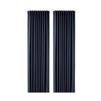 ราคา ผ้าม่านทึบแสง IKEA 1 คู่, สีน้ำเงินเข้ม 145*250 ซม. (7752739942)