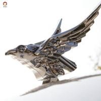 ราคา [pto] ตกแต่งภายนอก 1PC รถ Bonnet ฝากระโปรงหน้า Eagle เครื่องประดับ Badge Auto ฝาครอบด้านหน้า 3D Eagle Emblem อุปกรณ์ตกแต่งรถยนต์ [TH] (52313016657)