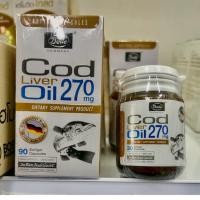 ราคา Cod Liver Oil น้ำมันตับปลา ขนาด 270 มิลลิกรัม (55608916800)