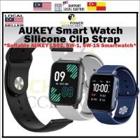 ราคา AUKEY LS02, SW-1, SW-1S Smartwatch Clip Strap ,20MM / 22MM Tali Jam Klip AUKEY LS02, SW-1, SW-1S สมาร์ทวอทช์ (52558300115)