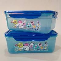ราคา สินค้าตัวโชว์ กล่องข้าว ฝาล๊อค ลาย Cinnamoroll ลายลิขสิทธิ์แท้จาก SARIO(สินค้ามีตำหนิรอยขนแมวตรงฝาเพราะเป็นสินค้าตัวโชว์ (3940334243)