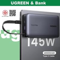 ราคา BANK By UGREE N 20000mAh แล็ปท็อป Powerbank PD 145W Fast Charging 10000mAH Powerbank (26931715652)