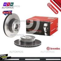 ราคา จานเบรคหน้า BMW SERIES 5 Touring E39 520d 520i 523i 525d 525i 528i 530d 535i 1995-2003 จานเล็ก 09 6924 11 BREMBO (22601652092)