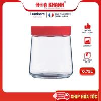 ราคา Luminarc Swing Glass Jar พร้อมฝาปิดสีแดง 750ML - P5282 (52206124704)