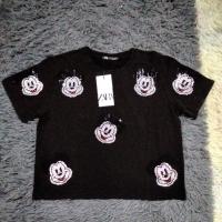 ราคา เสื้อครอปแฟชั่นงานรีดเพชรมือ 1 ป้ายห้อยผ้าฟอกงามสวยมากๆผ้านิ่มเด้ง (29738680471)