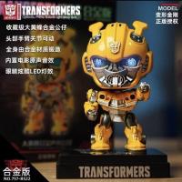 ราคา สามเณร Acoustic Light Alloy ตุ๊กตา Transformers ของแท้ Optimus Prime Bumblebee โมเดลรูป q รุ่นหุ่นยนต์ (26578493515)