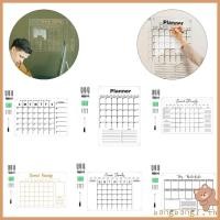 ราคา บังบ ปฏิทินอะคริลิคใสไวท์บอร์ดแม่เหล็กสําหรับแผนอาหารผนังรายการของชํากระดานสีขาวสําหรับห้องครัว (49061161359)