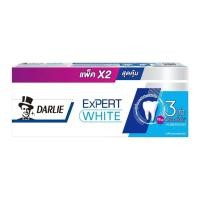 ราคา ดาร์ลี่ ยาสีฟันเอ็กซ์เปิร์ตไวท์ Darlie Expert White Toothpaste 120g. Pack2 (56309437060)