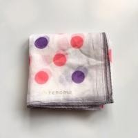 ราคา ผ้าเช็ดหน้าแบรนด์เนม มือสอง Renoma Paris ลายจุด (9950695040)