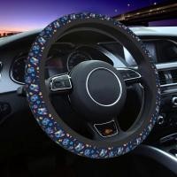 ราคา Customized Cute Stitchs Pattern Steering Wheel Cover Anime Cartoon Soft Car Steering Wheel Protector 15 Inch Auto Access (23361977623)