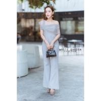ราคา จั้มยาวสีเทา มือ1 งานป้าย white garden จั้มงานป้ายราคาถูก จั๊มงานป้ายห้อย จั๊มงานแบรนด์ จั๊มแฟชั่น (4505051596)