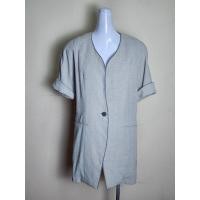 ราคา TRUSSARDI เสื้อคลุมคอวีแบบไม่มีปก (57106313904)