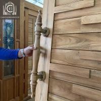 ราคา มือจับประตูกลึงไม้สักทองจัมโบ้ (11339586310)