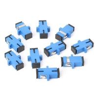 ราคา ซ้าย 10 ชิ้น SC UPC อะแดปเตอร์ไฟเบอร์ SC หน้าแปลนไฟเบอร์ SC UPC Connector (44330631685)