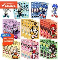 ราคา สติ๊กเกอร์หน้า DIY Sonic the Hedgehog 8 แผ่นสําหรับหมวกกันน็อค, จักรยาน, โน๊ตบุ๊ค, กล่องดินสอ, สติ๊กเกอร์ (29435598514)