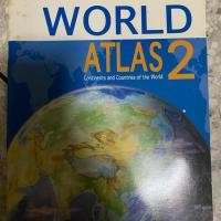 ราคา หนังสือ world atlas2 ส่งฟรี หนังสือสังคม สภาพดี (4240747212)